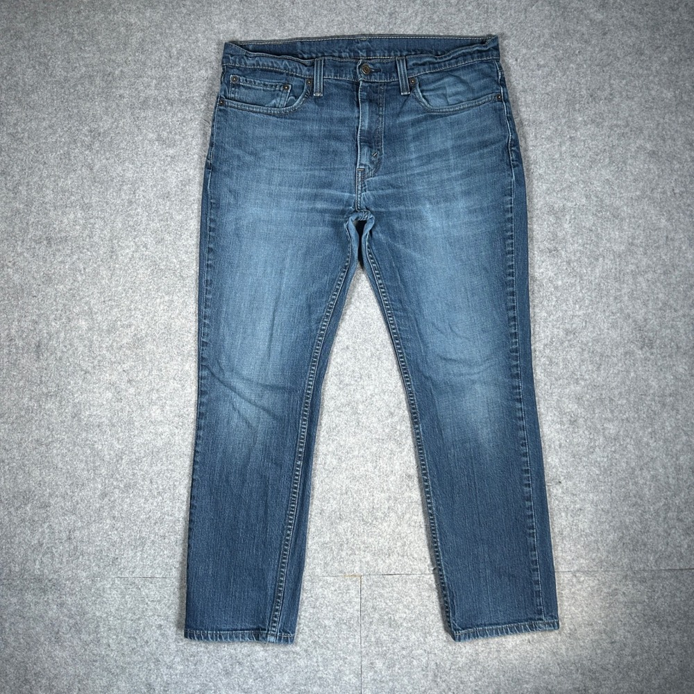Levi‎ Strauss denim jeans mens 36x30 Blue 511 Slim Fit Stretch Casual Workwear